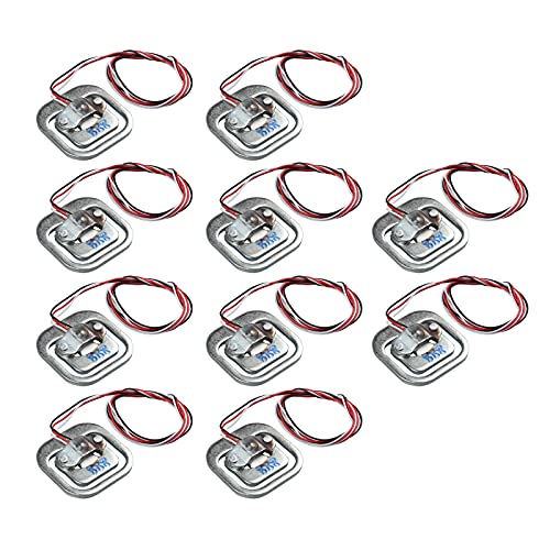 HALJIA 10PCS DIY 110lbs 50KG Halbbrücken Wägezelle Gewicht Dehnungssensor Widerstand, Körper Wägezelle Gewicht Sensor Widerstand Zugentlastung Half-Bridge Original Kompatibel mit DIY Arduino etc. HALJIA 10PCS DIY 110lbs 50KG Halbbrücken Wägezelle Gewicht Dehnungssensor Widerstand, Körper Wägezelle Gewicht Sensor Widerstand Zugentlastung Half-Bridge Original Kompatibel mit DIY Arduino etc. von HALJIA