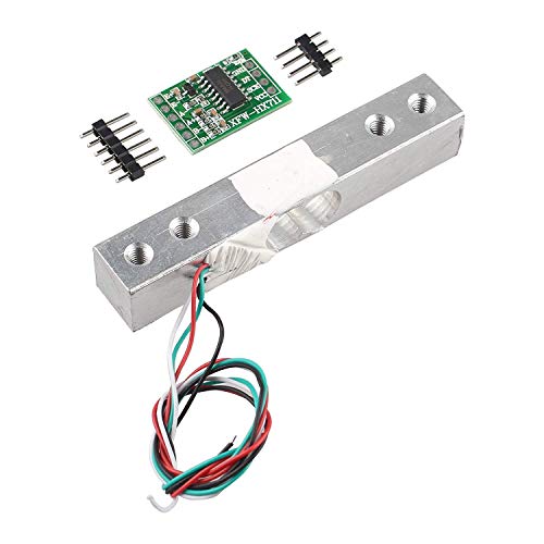 HALJIA 20 kg Waage Sensor Wägezelle Elektronische Küchenwaage HX711 AD Wiegemodul Waage Drucksensor Kompatibel mit Arduino HALJIA 20 kg Waage Sensor Wägezelle Elektronische Küchenwaage HX711 AD Wiegemodul Waage Drucksensor Kompatibel mit Arduino von HALJIA