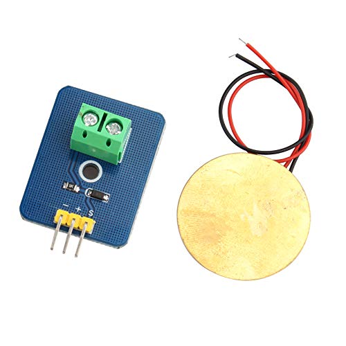 HALJIA 3,3 V 5 V Keramik Piezo Vibrationssensor Analog Ausgang Versorgung Sensoren Piezoelektrizität Controller elektronische Komponenten 30 mm x 23 mm Sensormodul kompatibel mit Arduino UNO Rev3 HALJIA 3,3 V 5 V Keramik Piezo Vibrationssensor Analog Ausgang Versorgung Sensoren Piezoelektrizität Controller elektronische Komponenten 30 mm x 23 mm Sensormodul kompatibel mit Arduino UNO Rev3 von HALJIA