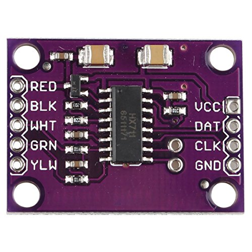 HALJIA HX711 Hochpräzise Elektronische Gewicht Sensor 24 Bit A/D AD Dual-Channel Conveter Modul Kompatibel mit ARM AVR Arduino Raspberry Pi HALJIA HX711 Hochpräzise Elektronische Gewicht Sensor 24 Bit A/D AD Dual-Channel Conveter Modul Kompatibel mit ARM AVR Arduino Raspberry Pi von HALJIA