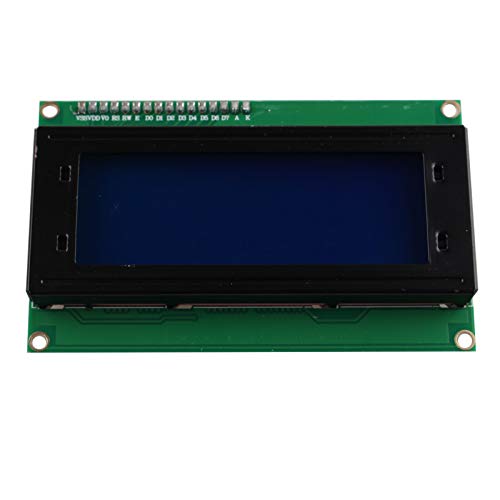 HALJIA IIC/I2C/TWI Serial 2004 20x4 Zeichen LCD Modul Display LCD 2004 Modul Shield Blue Blacklight kompatibel mit Arduino UNO Mega R3 von HALJIA