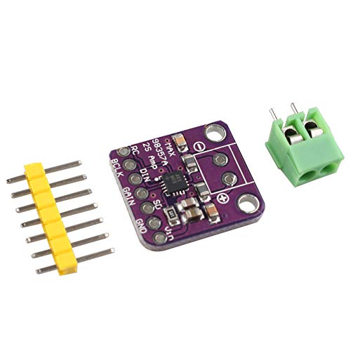 HALJIA MAX98357 I2S 3 W Klasse D Verstärker Breakout-Modul DAC Decoder-Modul Filterloses Audio Board kompatibel mit Raspberry Pi ESP32 HALJIA MAX98357 I2S 3 W Klasse D Verstärker Breakout-Modul DAC Decoder-Modul Filterloses Audio Board kompatibel mit Raspberry Pi ESP32 von HALJIA
