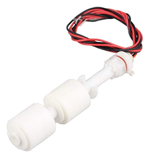 HALJIA ZP10010-2 Flüssigkeits-Wasserstandssensor, vertikal, 2 PP-Schwimmerschalter, Tank, Flüssigkeitswassersensor, Dual-Schwimmschalter, Weiß HALJIA ZP10010-2 Flüssigkeits-Wasserstandssensor, vertikal, 2 PP-Schwimmerschalter, Tank, Flüssigkeitswassersensor, Dual-Schwimmschalter, Weiß von HALJIA