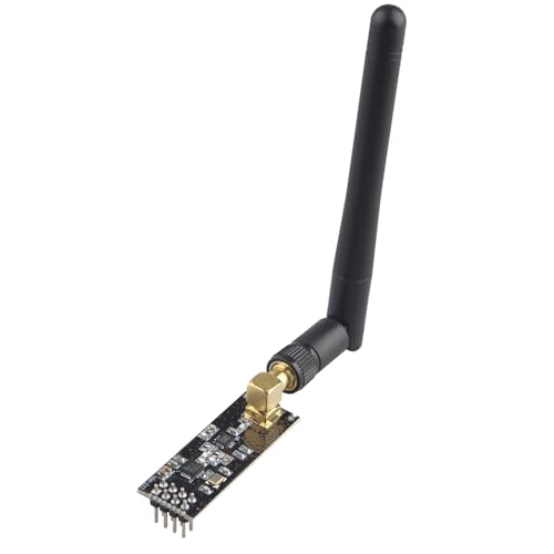 HALJIA NRF24L01 + PA + LNA-Wireless-Modul 2.4 G RF Transceiver mit Antenne 1100 M Kompatibel mit Arduino von HALJIA