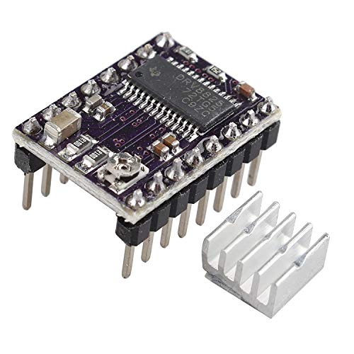 HALJIA Stepstick DRV8825 Treiber für Stepper Motor Driver Carrier RepRap 4-lagige PCB mit Kühlkörper Kompatibel mit 3D-Drucker RepRap RP A4988 HALJIA Stepstick DRV8825 Treiber für Stepper Motor Driver Carrier RepRap 4-lagige PCB mit Kühlkörper Kompatibel mit 3D-Drucker RepRap RP A4988 von HALJIA