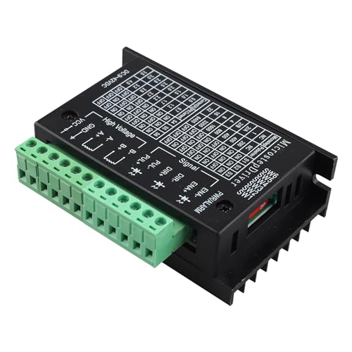 HALJIA TB6600 4A Stepper Motor Driver Controller 20KHZ CNC Single Axis 2/4 Phase Hybrid Stepper Motor Driver Board Controller HALJIA TB6600 4A Stepper Motor Driver Controller 20KHZ CNC Single Axis 2/4 Phase Hybrid Stepper Motor Driver Board Controller von HALJIA