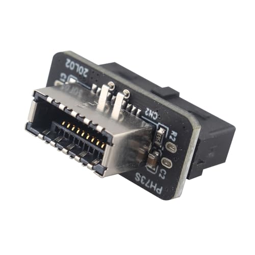 HALJIA USB 3.0 19 Pin to Type E Adapter Vertical USB 3.1 3.2 Type C Front Panel Socket Internal Header to 19 Pin converter for Motherboard Connector Riser HALJIA USB 3.0 19 Pin to Type E Adapter Vertical USB 3.1 3.2 Type C Front Panel Socket Internal Header to 19 Pin converter for Motherboard Connector Riser von HALJIA