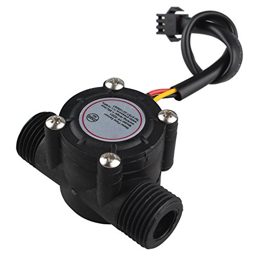 HALJIA YF-S201 Wasserdurchfluss-Hallmesser, 1-30 l/min, Sensor zur Wasserkontrolle, Wasserdurchflussmenge von HALJIA