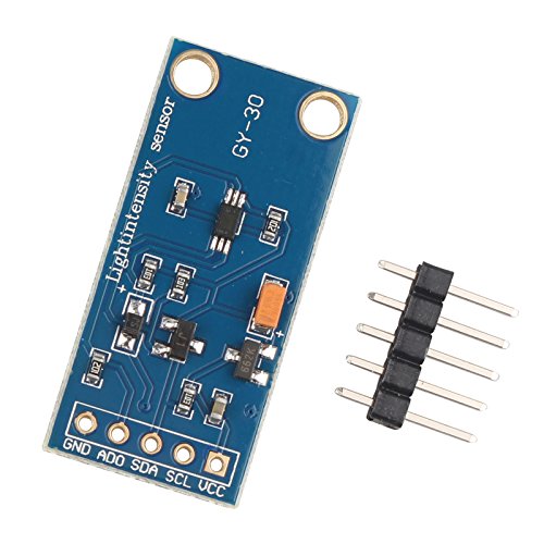 HALJIA gy-30 BH1750FVI Digital Light Intensität Sensor Modul Kompatibel mit Arduino AVR 3 V - 5 V HALJIA gy-30 BH1750FVI Digital Light Intensität Sensor Modul Kompatibel mit Arduino AVR 3 V - 5 V von HALJIA