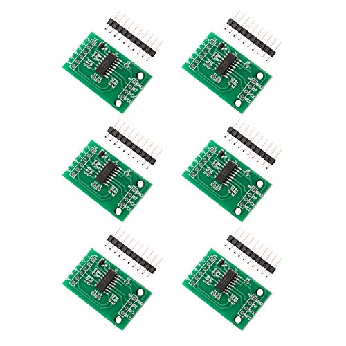 HALJIA HX711 Gewichtsdrucksensor Modul, 24-bit, Präzisions-AD-Modul, Dual-Channel-Wägezelle Kompatibel mit Arduino DIY HALJIA HX711 Gewichtsdrucksensor Modul, 24-bit, Präzisions-AD-Modul, Dual-Channel-Wägezelle Kompatibel mit Arduino DIY von HALJIA