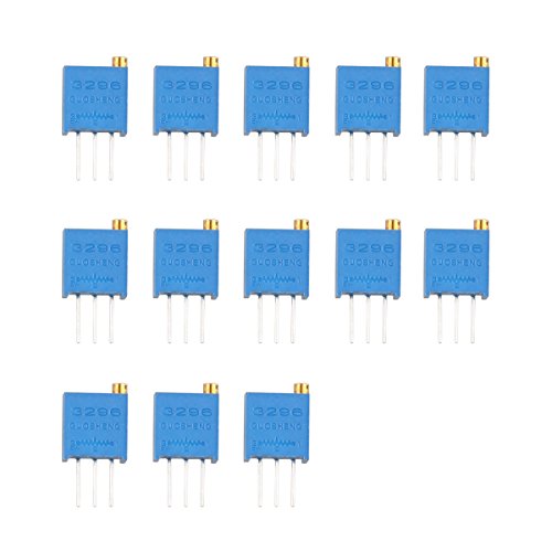 HALJIA 3296W 100 R~1 MΩ variabler Widerstand/Potentiometer/Trimmpotentiometer von HALJIA