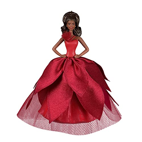 Hallmark Keepsake Kunststoff Weihnachten Ornament 2022 Schwarz Urlaub Barbie Puppe von Hallmark Keepsake
