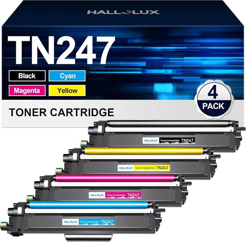 B-Ware Hallolux Tonerkartusche Toner Tn 243 Cmyk Tn247 Kompatible Brother Mfc L3750 Cdw B-Ware Hallolux Tonerkartusche Toner Tn 243 Cmyk Tn247 Kompatible Brother Mfc L3750 Cdw von HALLOLUX