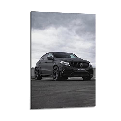 HALOUB Sportauto-Poster für SUV AMG GLE 63 S Supercar Rennauto Dekorative Malerei Leinwand Wand & Kunstbild Druck Familienzimmer Schlafzimmer Dekor 30 x 45 cm von HALOUB