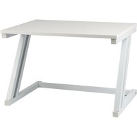 2-stufiges Haloyo Mikrowellen Regal ,Mikrowellenherd Küchenarbeitsplatten Organizer,57 x 38 x 38 cm,weiß von HALOYO
