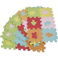 36tlg. Puzzlematte Spielmatte eva Bodenmatte Tier Puzzleteppich Baby Kinder Lernmatte 1616cm/pcs von HALOYO