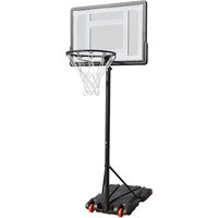 Basketballkorb Basketballständer Basketballanlage Standfuß verstellbar 8258245cm Rechteck von HALOYO