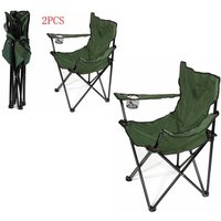 Camping Klappstuhl Campingstuhl Gartenstuhl Faltstuhl mit Getränkehalter Anglerstuhl grün Camping Klappstuhl Campingstuhl Gartenstuhl Faltstuhl mit Getränkehalter Anglerstuhl grün von HALOYO