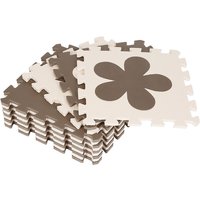 12pcs Puzzlematte Spielmatte Bodenmatte Schutzmatte Kinderteppich Krabbelmatte Mickey/Herz/Hundepfote/Blütenblatt/Pentagramm von HALOYO