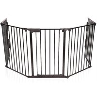 Haloyo - 5 tlg Kaminschutzgitter,Kaminschutzgitter,Treppenschutzgitter,Raumteiler,310 x 2.5 x 75cm,Schwarz Haloyo - 5 tlg Kaminschutzgitter,Kaminschutzgitter,Treppenschutzgitter,Raumteiler,310 x 2.5 x 75cm,Schwarz von HALOYO