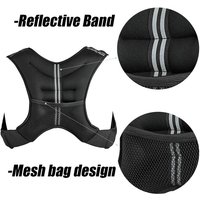 Haloyo - Gewichtweste 10kg Trainingsweste Fitnessweste Laufweste Gewichte fit 36209cm von HALOYO