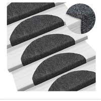Haloyo - Stufenmatten 15er Set Treppen-Matten Treppenmatten Treppenteppich Treppenschutz dunkelgrau Haloyo - Stufenmatten 15er Set Treppen-Matten Treppenmatten Treppenteppich Treppenschutz dunkelgrau von HALOYO