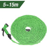 Haloyo erweiterbarer Gartenschlauch, 50 Fuß flexibler Gartenschlauch, grün Haloyo erweiterbarer Gartenschlauch, 50 Fuß flexibler Gartenschlauch, grün von HALOYO