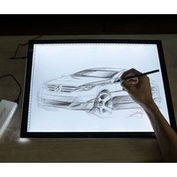 Haloyo - LichttischA3 led Leuchttablett Leuchttisch Leuchtplatte Grafiktablett Light Pad von HALOYO