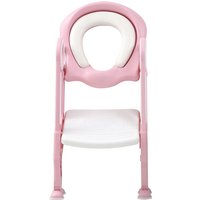 Haloyo - Töpfchentrainer Kinder-Töpfchen Toilettensitz mit Treppe Rutschfest stabil klappbar Rosa Haloyo - Töpfchentrainer Kinder-Töpfchen Toilettensitz mit Treppe Rutschfest stabil klappbar Rosa von HALOYO