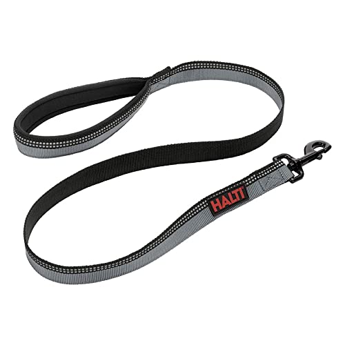 HALTI Leine – Hundeleine mit 3M-Reflektorgewebe und Griff mit Neoprenpolsterung. Geeignet für kleine & mittelgroße Hunde und Welpen (Größe S, Schwarz) HALTI Leine – Hundeleine mit 3M-Reflektorgewebe und Griff mit Neoprenpolsterung. Geeignet für kleine & mittelgroße Hunde und Welpen (Größe S, Schwarz) von Company of Animals