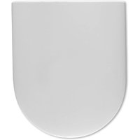 Hamberger Sanitary WC-Sitz TUBE weiß mit Takeoff befestigung aus Edelstahl von HAMBERGER