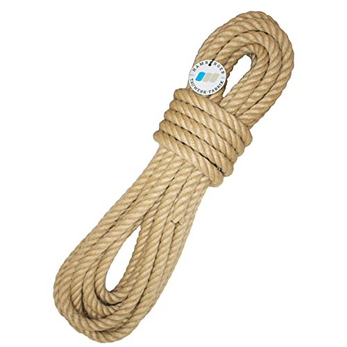 60m Polyhanfseil Nature Touch Ø12mm von HAMBURGER TAUWERK-FABRIK EST. 1901