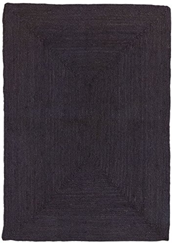 HAMID - Jute Alhambra Teppich Farbe Wenge, Jute Teppich 100% Jutefaserteppich, Handgeflochten, Naturfaser de Jute, Teppiche für Wohnzimmer, Esszimmer, Schlafzimmer, Korridore (120x170cm) von HAMID