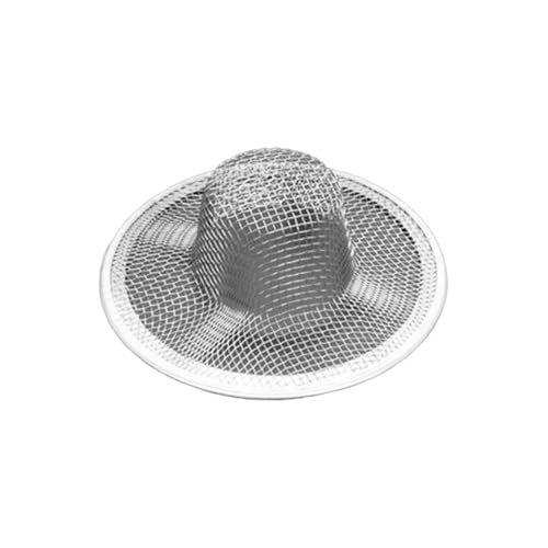 Küchenspüle-Abflusssieb, Küchenspüle-Sieb aus Edelstahl, Rostfreier Spülbecken-Siebkorb, Spülbecken-Sieb, Spülbecken-Entwässerungsnetzfilter, Metall-Spülbeckensieb, robuste Korbfilterfalle für Küchens von HAMIL
