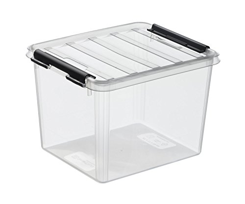 5 x HAMMARPLAST SmartStore Classic 3 Clipbox - 3 Liter - 210 x 170 x 150mm - transparent von Hammarplast
