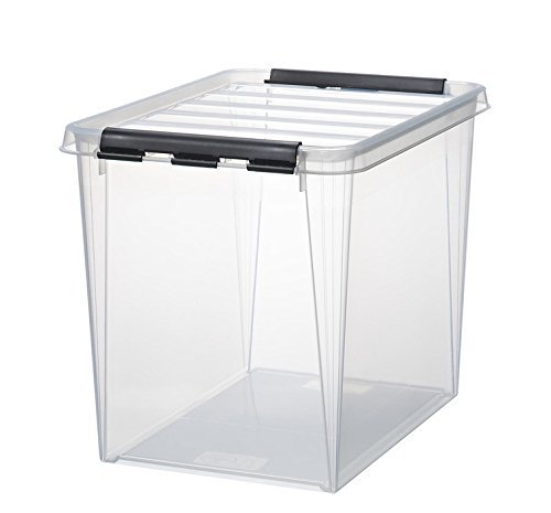6 x HAMMARPLAST SmartStore Classic 16 Box - 25 Liter - 400 x 300 x 320mm - transparent von Hammarplast