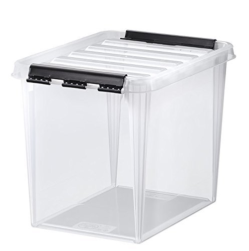 7 x HAMMARPLAST SmartStore Classic 11 Box - 14 Liter - 340 x 250 x 270 mm - transparent von Hammarplast