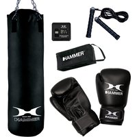 Hammer Boxsack "Chicago", (Set, 4 tlg., mit Boxhandschuhen-mit Sprungseil) von HAMMER