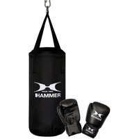 Hammer Boxsack "Junior", (Set, 2 tlg., mit Boxhandschuhen) von HAMMER