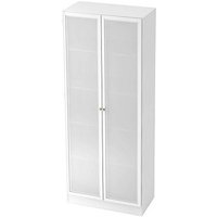 HAMMERBACHER 6100G SG Vitrine weiß 4 Fachböden von HAMMERBACHER