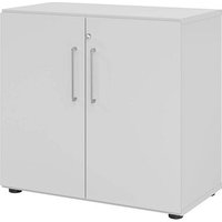 HAMMERBACHER Aktenschrank 928T2, V928T2/5/5/BS lichtgrau 1 Fachboden 80,0 x 42,0 x 74,8 cm von HAMMERBACHER