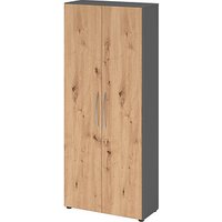 HAMMERBACHER Aktenschrank 4100, V4100/G/R/BM grafit, asteiche 4 Fachböden 80,0 x 34,6 x 188,0 cm HAMMERBACHER Aktenschrank 4100, V4100/G/R/BM grafit, asteiche 4 Fachböden 80,0 x 34,6 x 188,0 cm von HAMMERBACHER