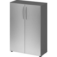 HAMMERBACHER Aktenschrank 4550, V4550/G/S/BM grafit, silber 2 Fachböden 80,0 x 34,6 x 114,4 cm HAMMERBACHER Aktenschrank 4550, V4550/G/S/BM grafit, silber 2 Fachböden 80,0 x 34,6 x 114,4 cm von HAMMERBACHER