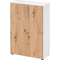 HAMMERBACHER Aktenschrank 4550, V4550/W/R/BM weiß, asteiche 2 Fachböden 80,0 x 34,6 x 114,4 cm HAMMERBACHER Aktenschrank 4550, V4550/W/R/BM weiß, asteiche 2 Fachböden 80,0 x 34,6 x 114,4 cm von HAMMERBACHER