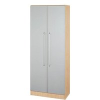 HAMMERBACHER Aktenschrank 7100 RE, V7100/3/S/RE ahorn, silber 4 Fachböden 80,0 x 42,0 x 200,4 cm von HAMMERBACHER