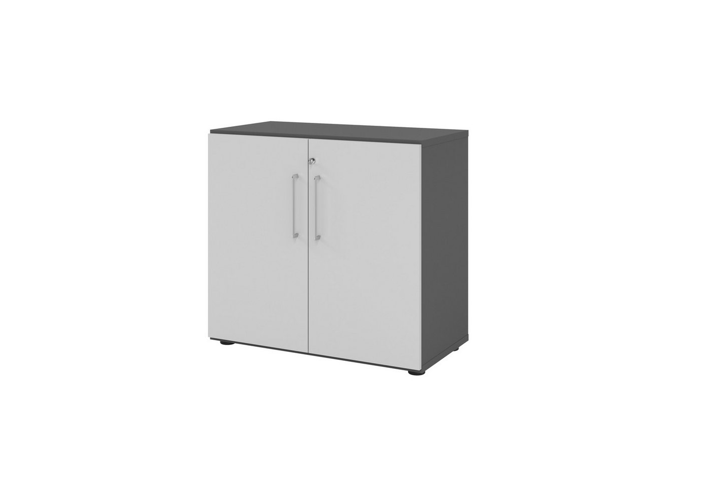 HAMMERBACHER Aktenschrank Regal 2OH Türen graphit/grau HAMMERBACHER Aktenschrank Regal 2OH Türen graphit/grau von HAMMERBACHER