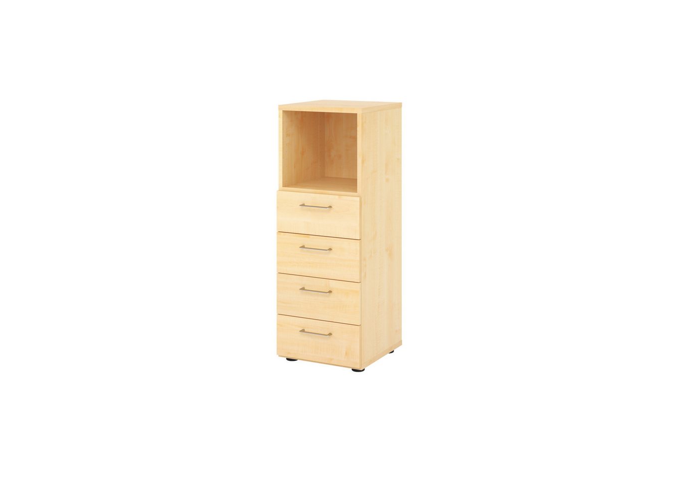 HAMMERBACHER Aktenschrank Regal 3OH 4 Schübe Ahorn/Ahorn. von HAMMERBACHER