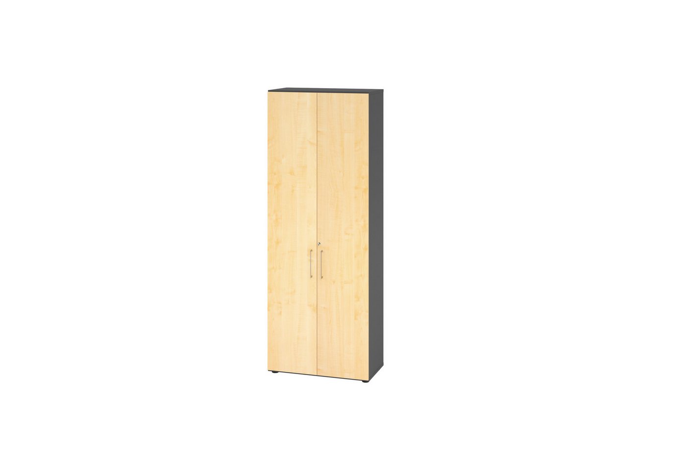 HAMMERBACHER Aktenschrank Regal 6OH Türen graphit/Ahorn HAMMERBACHER Aktenschrank Regal 6OH Türen graphit/Ahorn von HAMMERBACHER