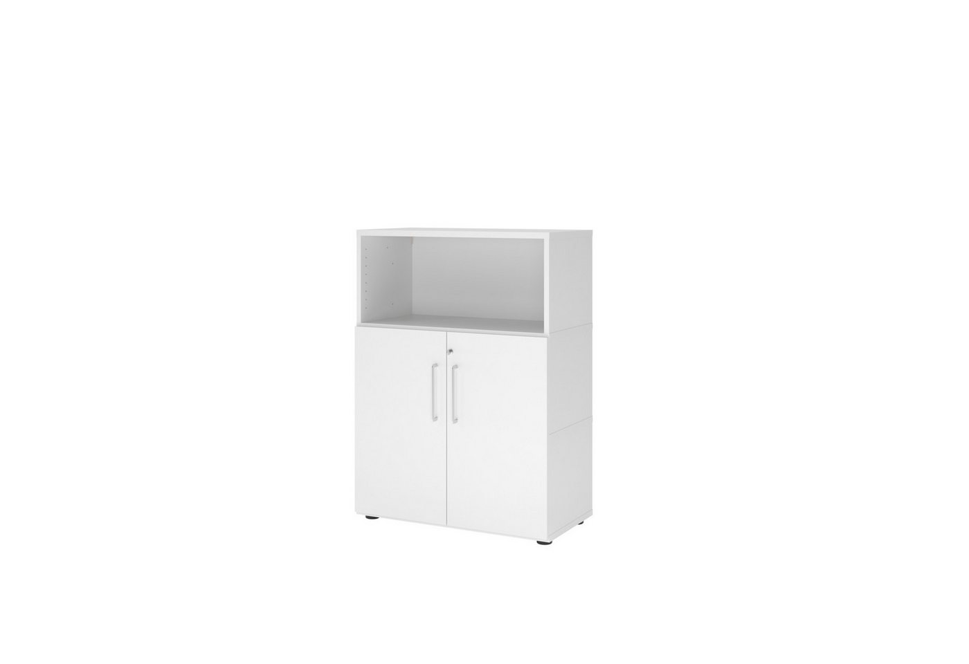 HAMMERBACHER Aktenschrank Regal FlexWall Türen 3OH weiß/weiß HAMMERBACHER Aktenschrank Regal FlexWall Türen 3OH weiß/weiß von HAMMERBACHER