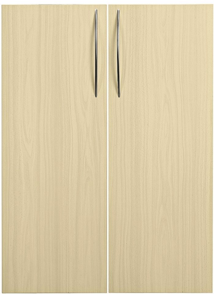 HAMMERBACHER Aktenschrank Türen für Büroschrank 3 Ordnerhöhen Bogengriff Ahorn HAMMERBACHER Aktenschrank Türen für Büroschrank 3 Ordnerhöhen Bogengriff Ahorn von HAMMERBACHER